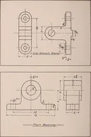 An illustration from Mechanical drawing; working drawings (1911)