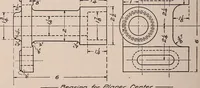 An illustration from Mechanical drawing; working drawings (1911)