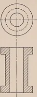 An illustration from Mechanical drawing; working drawings (1911)