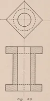 An illustration from Mechanical drawing; working drawings (1911)