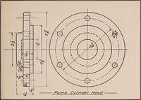 An illustration from Mechanical drawing; working drawings (1911)