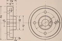 An illustration from Mechanical drawing; working drawings (1911)
