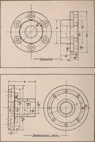 An illustration from Mechanical drawing; working drawings (1911)