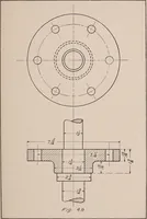 An illustration from Mechanical drawing; working drawings (1911)