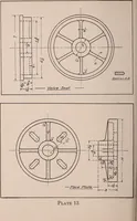 An illustration from Mechanical drawing; working drawings (1911)