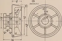 An illustration from Mechanical drawing; working drawings (1911)
