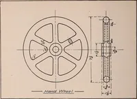 An illustration from Mechanical drawing; working drawings (1911)