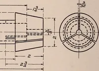 An illustration from Mechanical drawing; working drawings (1911)