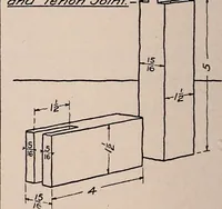 An illustration from Mechanical drawing; working drawings (1911)