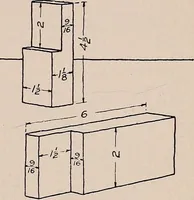 An illustration from Mechanical drawing; working drawings (1911)