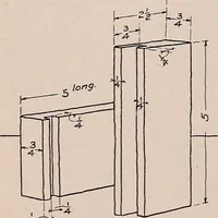An illustration from Mechanical drawing; working drawings (1911)
