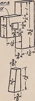 An illustration from Mechanical drawing; working drawings (1911)