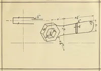 An illustration from Mechanical drawing problems for high schools, normal schools and vocational schools (1918)