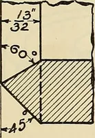 An illustration from Mechanical drawing problems for high schools, normal schools and vocational schools (1918)