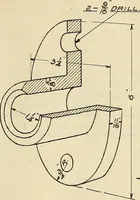 An illustration from Mechanical drawing problems for high schools, normal schools and vocational schools (1918)