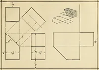 An illustration from Mechanical drawing problems for high schools, normal schools and vocational schools (1918)