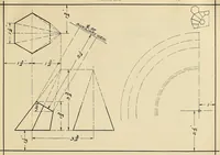 An illustration from Mechanical drawing problems for high schools, normal schools and vocational schools (1918)