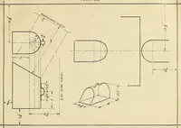 An illustration from Mechanical drawing problems for high schools, normal schools and vocational schools (1918)