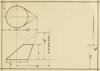 An illustration from Mechanical drawing problems for high schools, normal schools and vocational schools (1918)