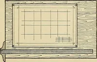 An illustration from Mechanical drawing problems for high schools, normal schools and vocational schools (1918)