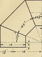An illustration from Mechanical drawing problems for high schools, normal schools and vocational schools (1918)
