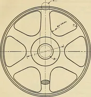 An illustration from Mechanical drawing problems for high schools, normal schools and vocational schools (1918)