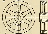 An illustration from Mechanical drawing problems for high schools, normal schools and vocational schools (1918)