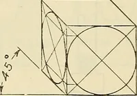 An illustration from Mechanical drawing problems for high schools, normal schools and vocational schools (1918)