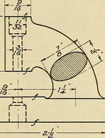 An illustration from Mechanical drawing problems for high schools, normal schools and vocational schools (1918)