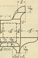 An illustration from Mechanical drawing problems for high schools, normal schools and vocational schools (1918)