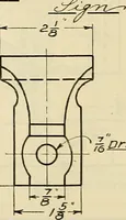 An illustration from Mechanical drawing problems for high schools, normal schools and vocational schools (1918)