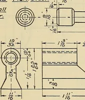 An illustration from Mechanical drawing problems for high schools, normal schools and vocational schools (1918)