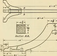 An illustration from Mechanical drawing problems for high schools, normal schools and vocational schools (1918)