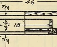 An illustration from Mechanical drawing problems for high schools, normal schools and vocational schools (1918)