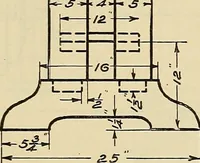 An illustration from Mechanical drawing problems for high schools, normal schools and vocational schools (1918)