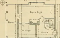An illustration from Mechanical drawing problems for high schools, normal schools and vocational schools (1918)