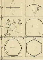 An illustration from Mechanical drawing problems for high schools, normal schools and vocational schools (1918)