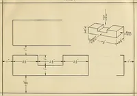 An illustration from Mechanical drawing problems for high schools, normal schools and vocational schools (1918)