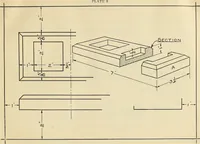 An illustration from Mechanical drawing problems for high schools, normal schools and vocational schools (1918)