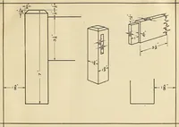 An illustration from Mechanical drawing problems for high schools, normal schools and vocational schools (1918)