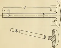 An illustration from Mechanical drawing problems for high schools, normal schools and vocational schools (1918)
