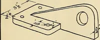 An illustration from Mechanical drawing problems for high schools, normal schools and vocational schools (1918)