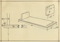 An illustration from Mechanical drawing problems for high schools, normal schools and vocational schools (1918)