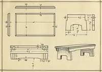 An illustration from Mechanical drawing problems for high schools, normal schools and vocational schools (1918)
