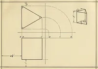 An illustration from Mechanical drawing problems for high schools, normal schools and vocational schools (1918)