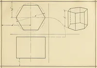 An illustration from Mechanical drawing problems for high schools, normal schools and vocational schools (1918)