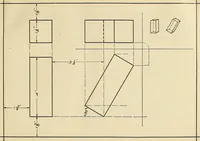 An illustration from Mechanical drawing problems for high schools, normal schools and vocational schools (1918)