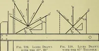 An illustration from Mechanical drawing for secondary schools (1916)