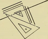 An illustration from Mechanical drawing for secondary schools (1916)