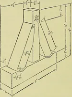 An illustration from Mechanical drawing for secondary schools (1916)